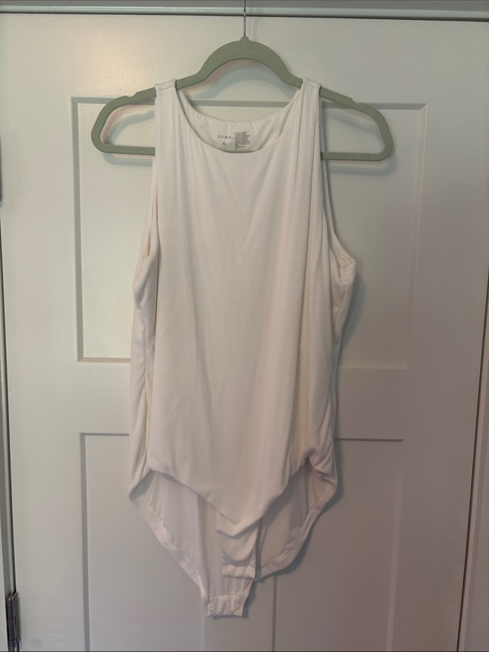 Soma ribbed built in bra bodysuit